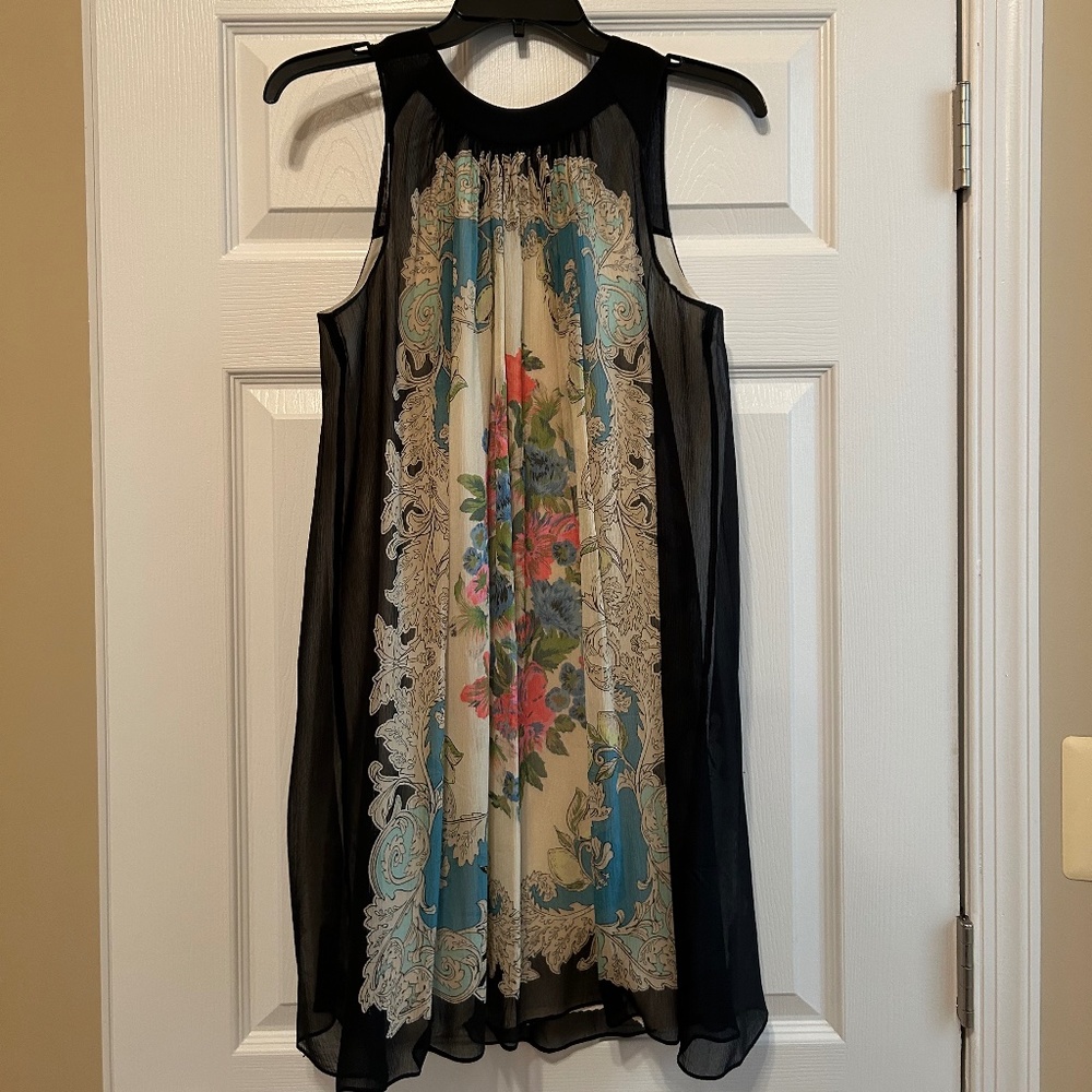 Beautiful chiffon dress from Anthropologie
